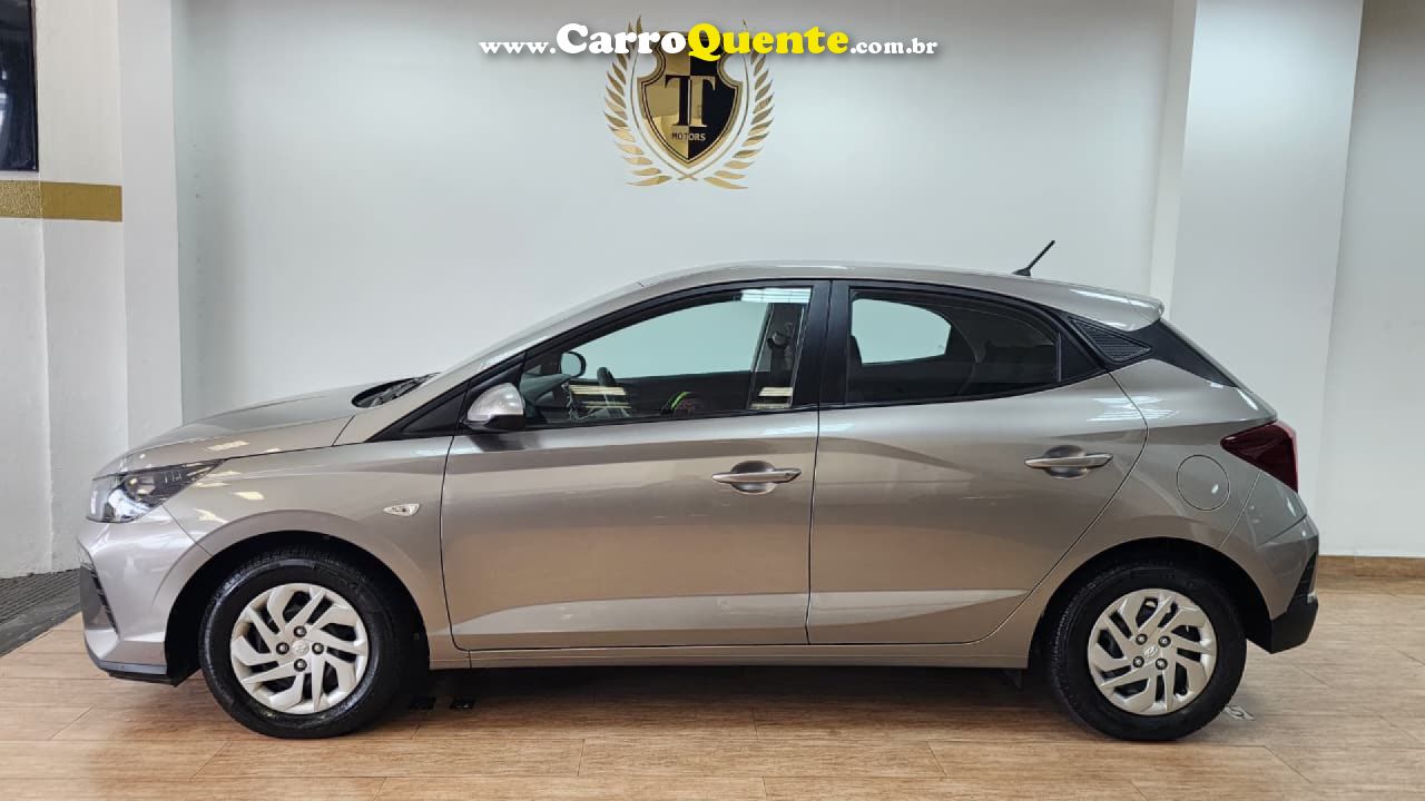 HYUNDAI   HB20 SENSE 1.0 FLEX 12V MEC.   PRATA 2024 1.0 FLEX - Loja
