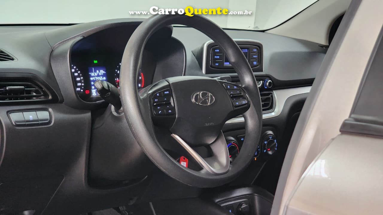 HYUNDAI   HB20 SENSE 1.0 FLEX 12V MEC.   PRATA 2024 1.0 FLEX - Loja