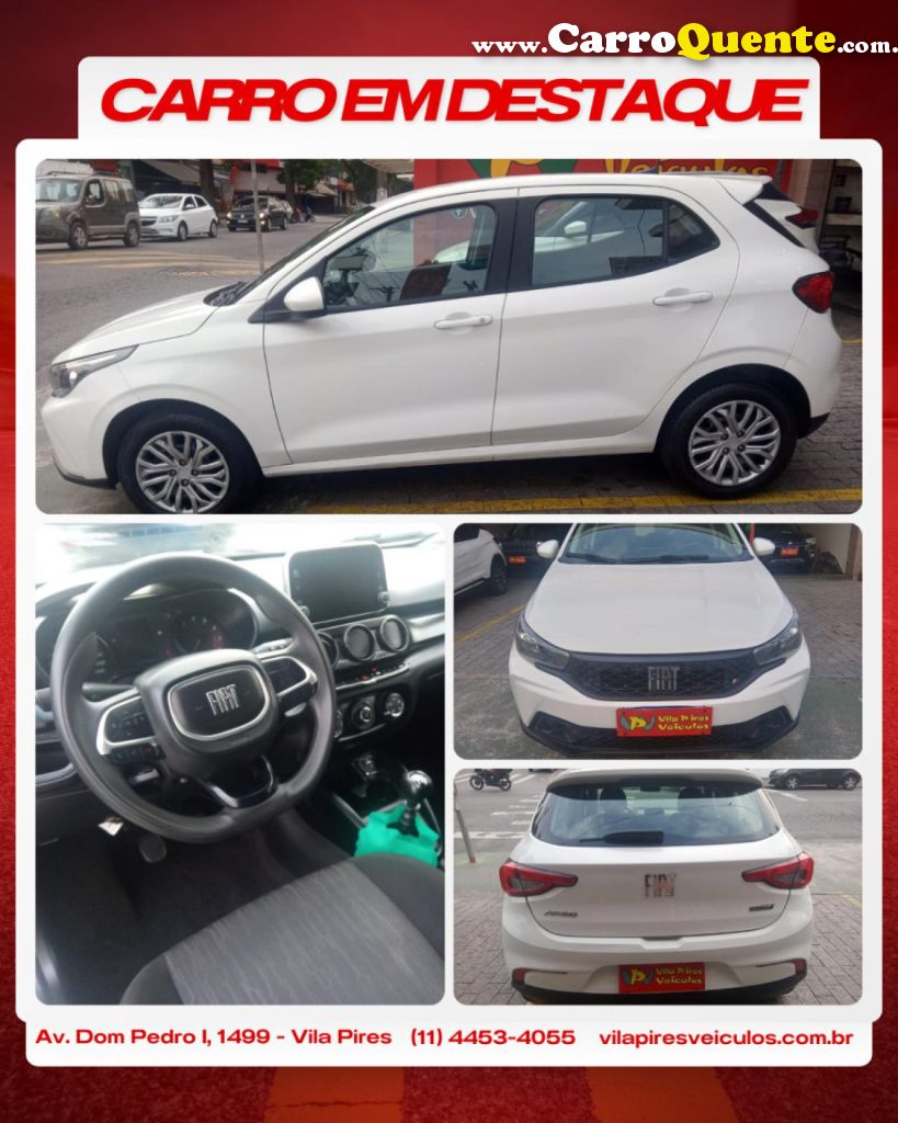 FIAT   ARGO DRIVE 1.0 6V FLEX   BRANCO 2024 1.0 FLEX - Loja