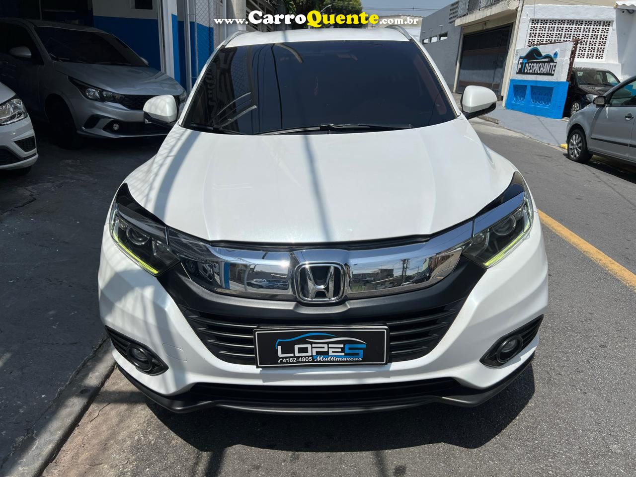 HONDA   HR-V EX 1.8 FLEXONE 16V 5P AUT.   BRANCO 2020 1.8 FLEX - Loja