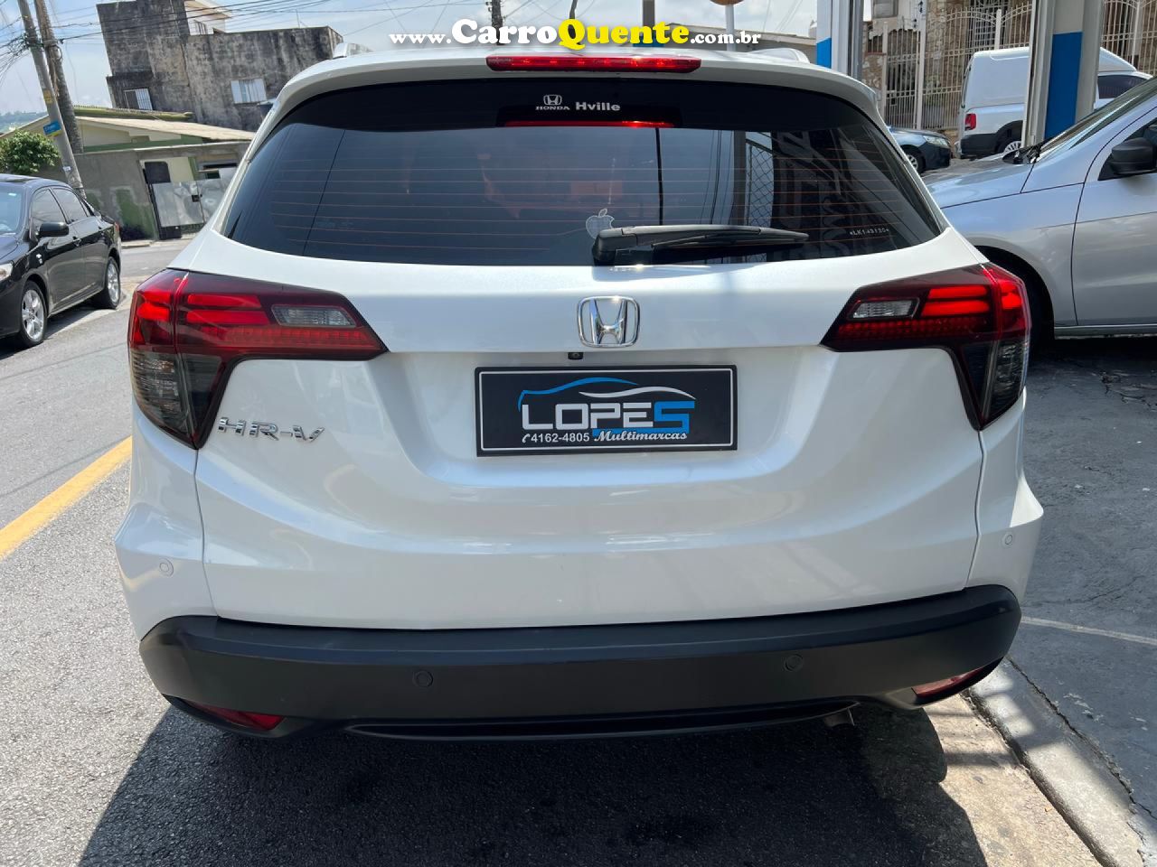 HONDA   HR-V EX 1.8 FLEXONE 16V 5P AUT.   BRANCO 2020 1.8 FLEX - Loja