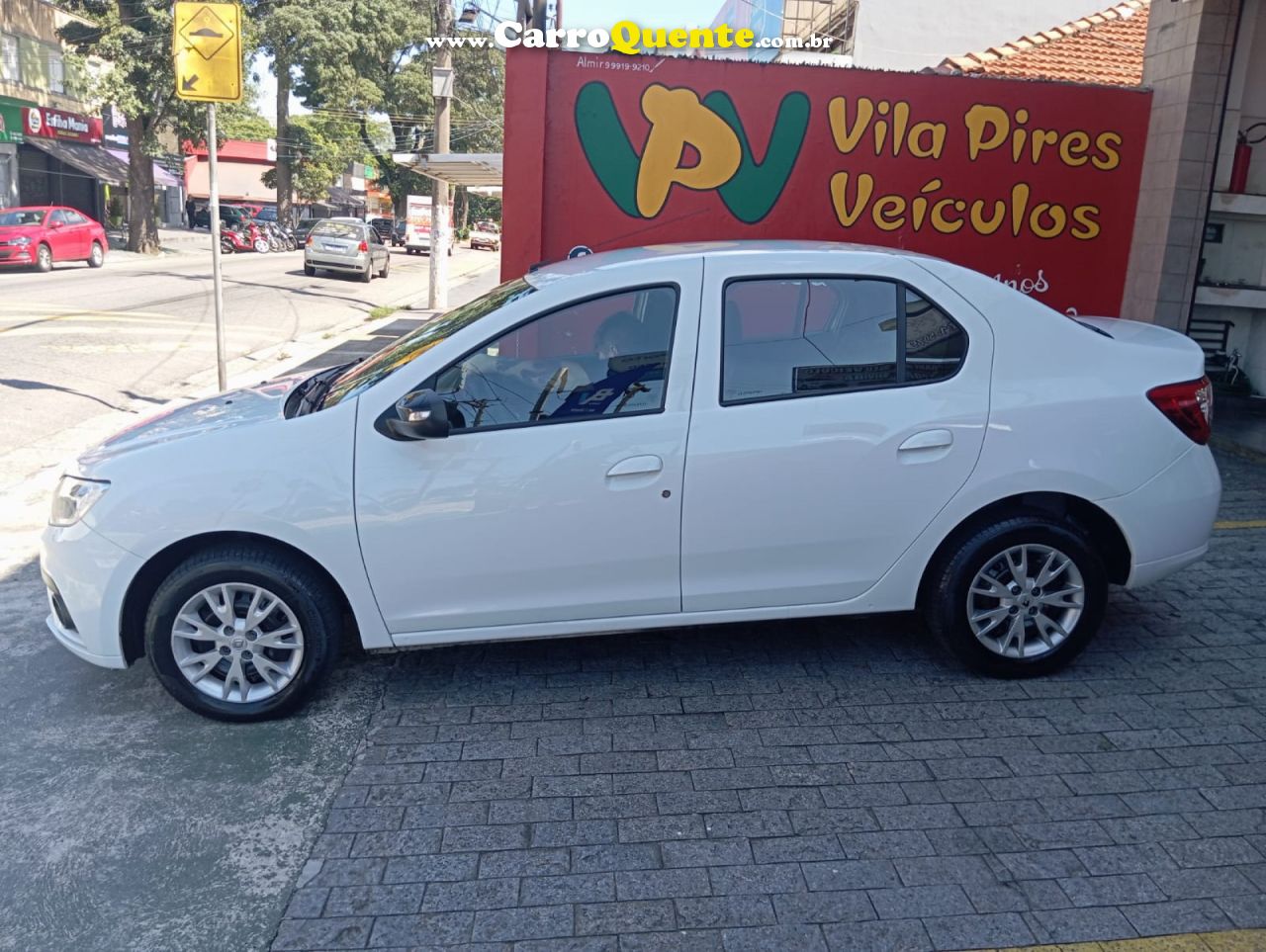 RENAULT   LOGAN ZEN FLEX 1.0 12V 4P MEC.   BRANCO 2025 1.0 FLEX - Loja