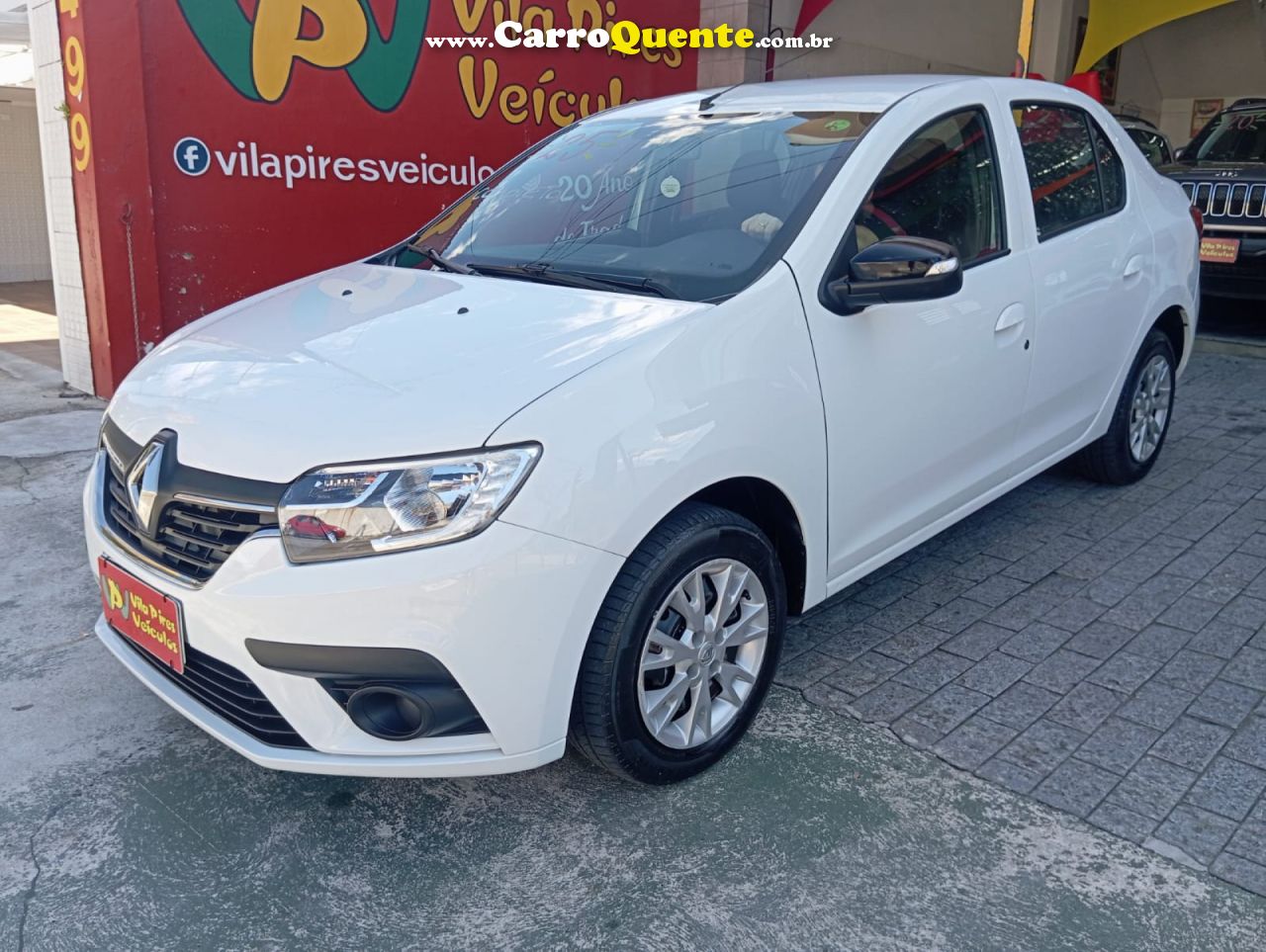 RENAULT   LOGAN ZEN FLEX 1.0 12V 4P MEC.   BRANCO 2025 1.0 FLEX - Loja