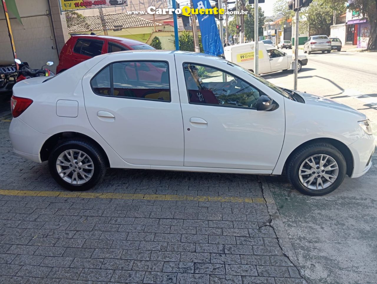 RENAULT   LOGAN ZEN FLEX 1.0 12V 4P MEC.   BRANCO 2025 1.0 FLEX - Loja