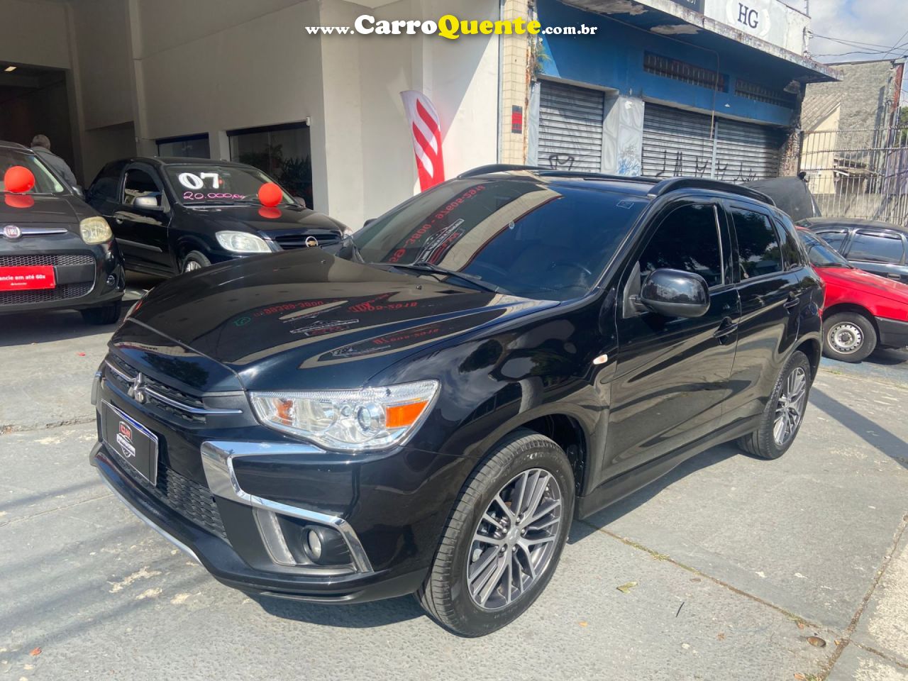 MITSUBISHI   ASX GLS FWD 2.0 16V FLEX AUT.   PRETO 2020 2.0 FLEX - Loja