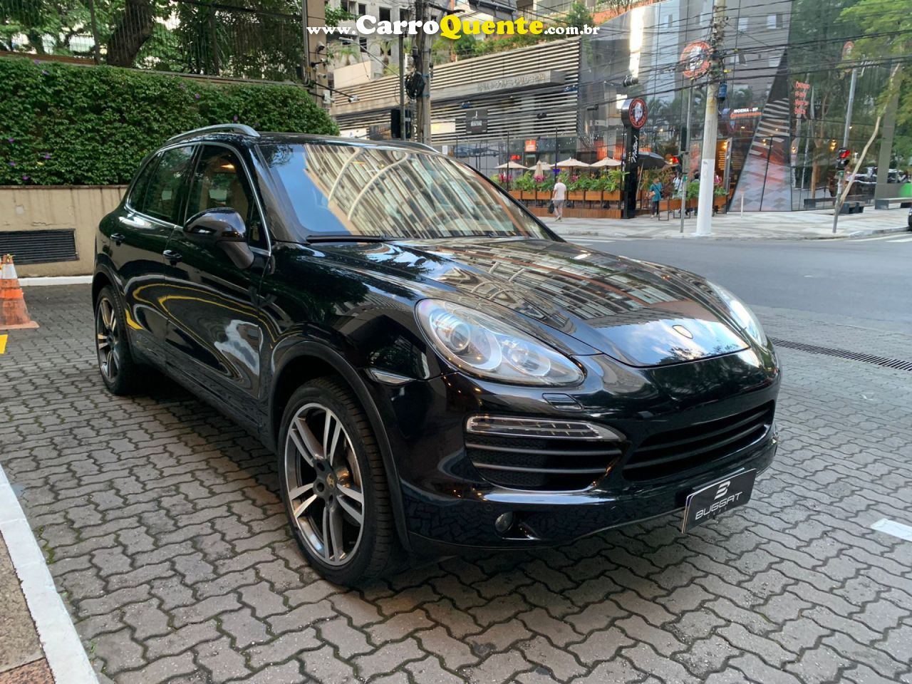 PORSCHE   4.8 S 4X4 V8 32V GASOLINA 4P TIPTRONIC   PRETO 2013 4.5 GASOLINA - Loja