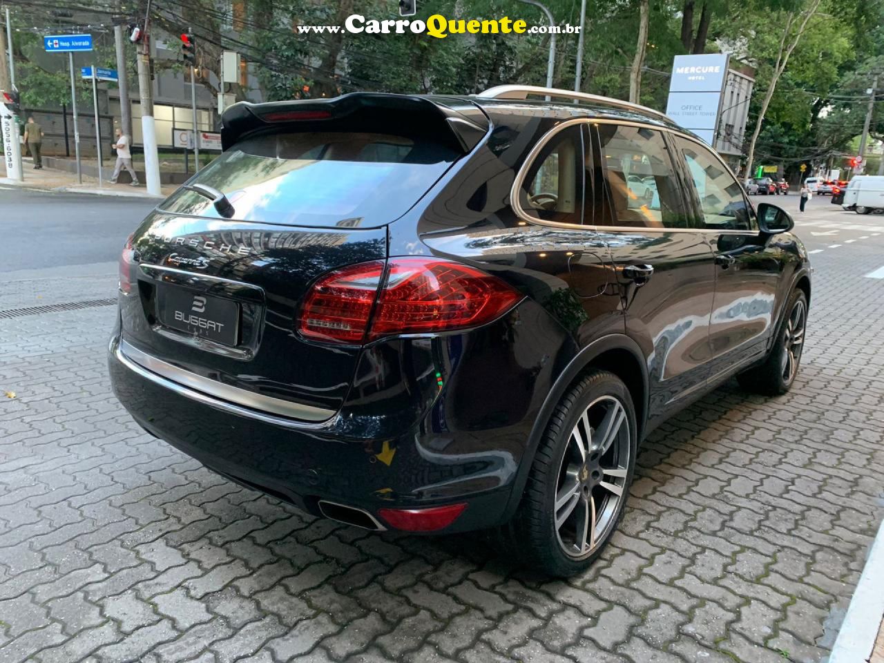 PORSCHE   4.8 S 4X4 V8 32V GASOLINA 4P TIPTRONIC   PRETO 2013 4.5 GASOLINA - Loja