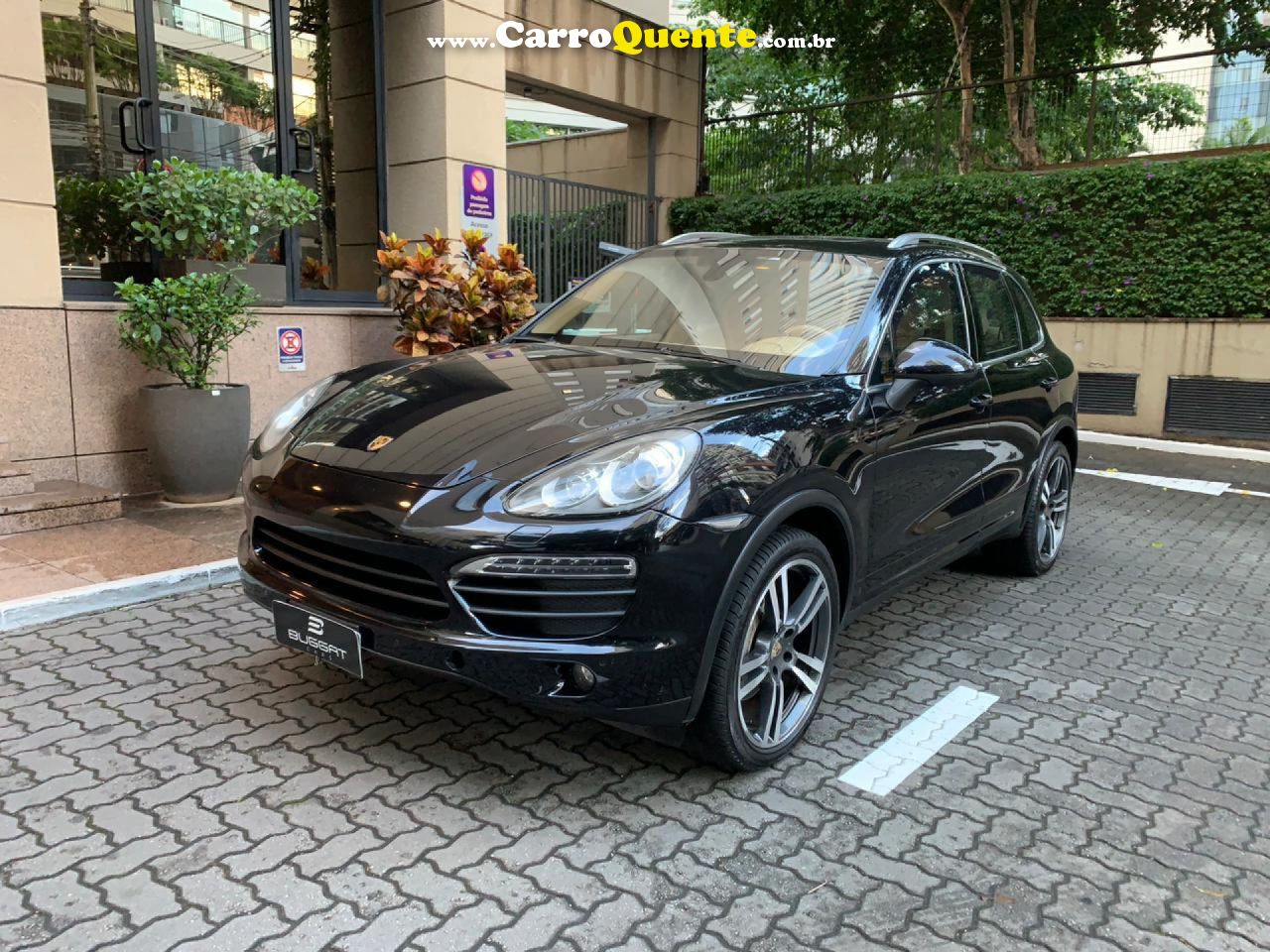 PORSCHE   4.8 S 4X4 V8 32V GASOLINA 4P TIPTRONIC   PRETO 2013 4.5 GASOLINA - Loja