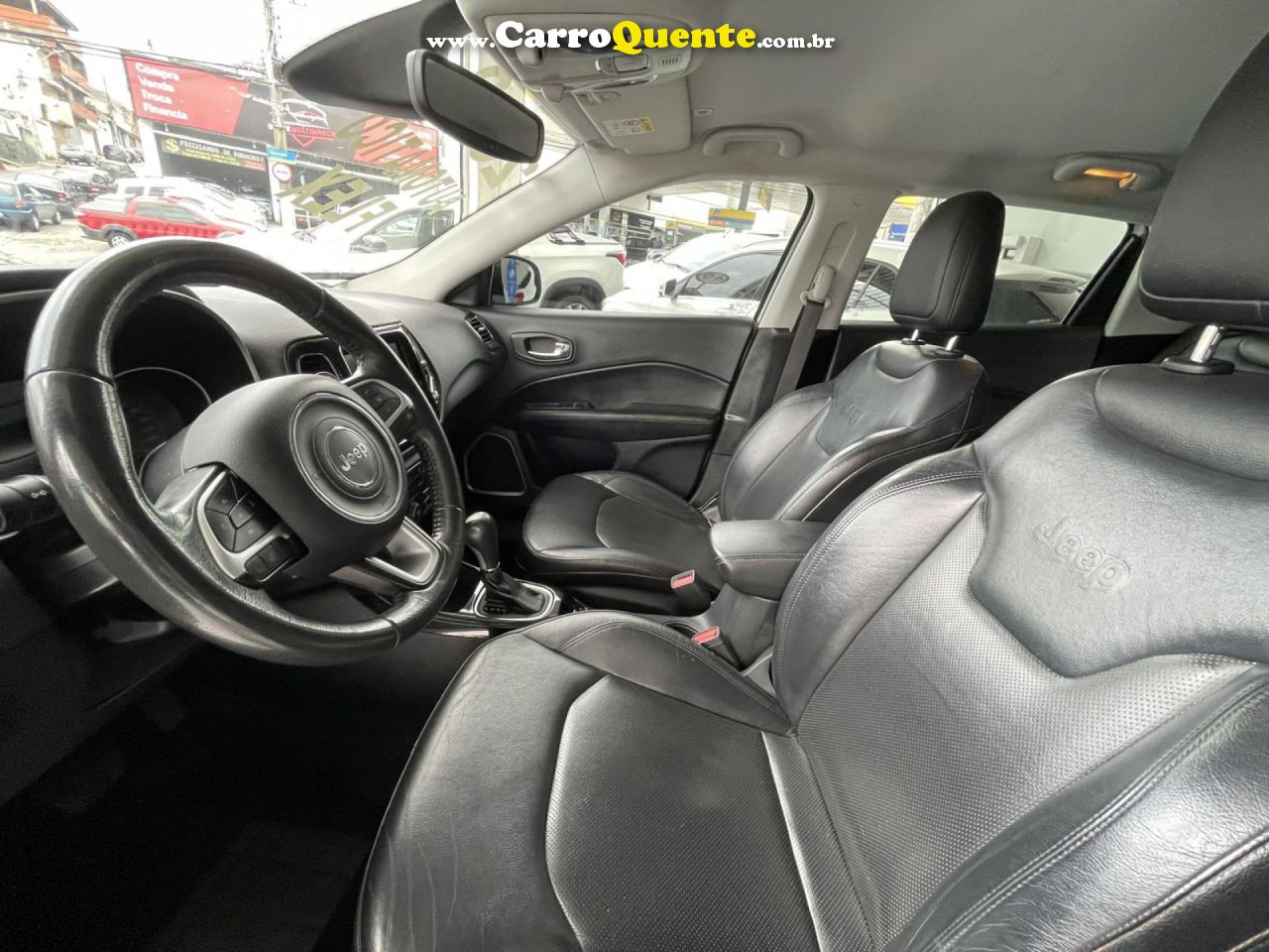JEEP   COMPASS LIMITED 2.0 4X2 FLEX 16V AUT.   BRANCO 2018 2.0 FLEX - Loja