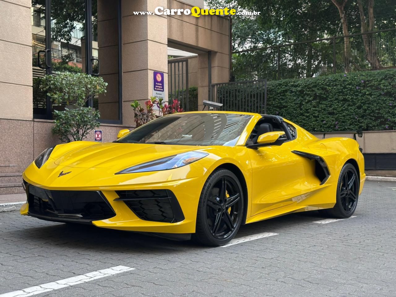 CHEVROLET   6.2 V8 LT1 GASOLINA STINGRAY CONVERSIVEL AUTOMÁTICO   AMARELO 2026 6.2 GASOLINA - Loja