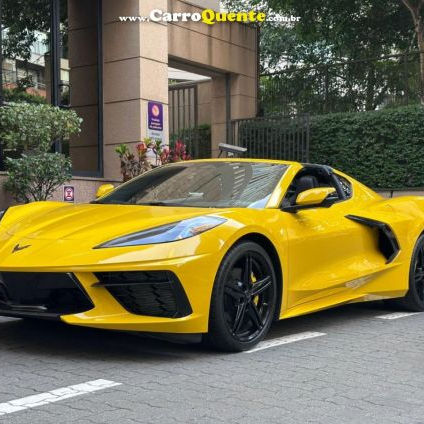 CHEVROLET   6.2 V8 LT1 GASOLINA STINGRAY CONVERSIVEL AUTOMÁTICO   AMARELO 2026 6.2 GASOLINA
