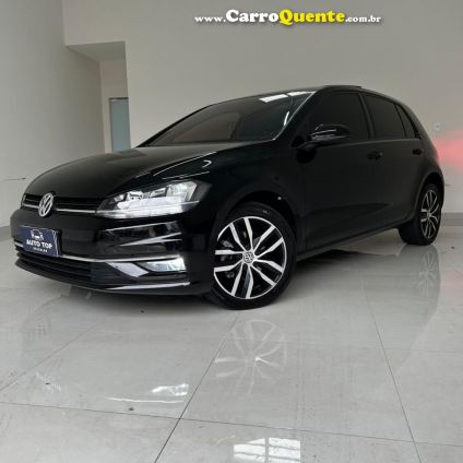VOLKSWAGEN   GOLF COMFORT. 200 TSI 1.0 FLEX 12V AUT.   PRETO 2018 1.0 FLEX
