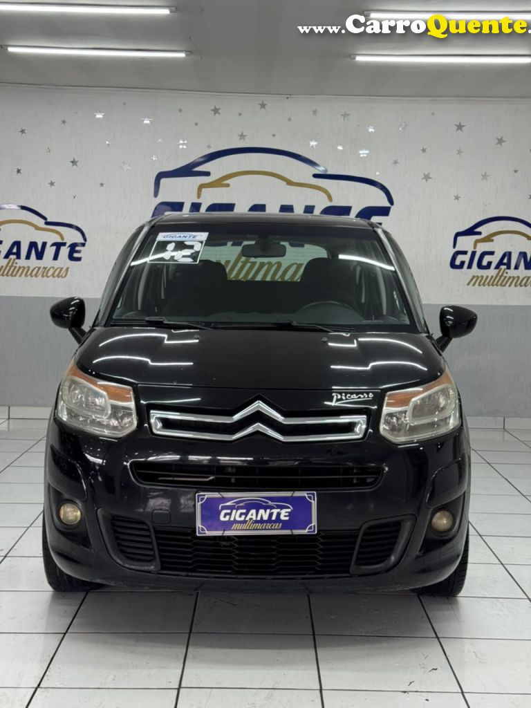 CITROËN   C3 PICASSO GLX 1.6 FLEX 16V 5P MEC.   PRETO 2012 1.6 FLEX - Loja