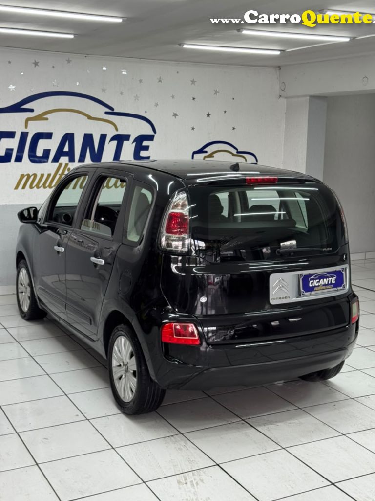 CITROËN   C3 PICASSO GLX 1.6 FLEX 16V 5P MEC.   PRETO 2012 1.6 FLEX - Loja