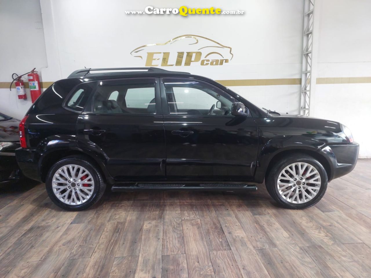 HYUNDAI   TUCSON 2.0 16V AUT.   PRETO 2013 2.0 GASOLINA - Loja