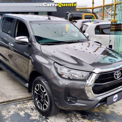 TOYOTA   HILUX CD SRV 4X4 2.8 TDI DIESEL AUT.   CINZA 2024 2.8 DIESEL