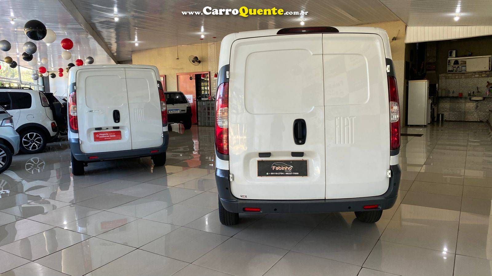 FIAT FIORINO 1.4 MPI FURGAO HARD WORKING 8V 2020 - Loja