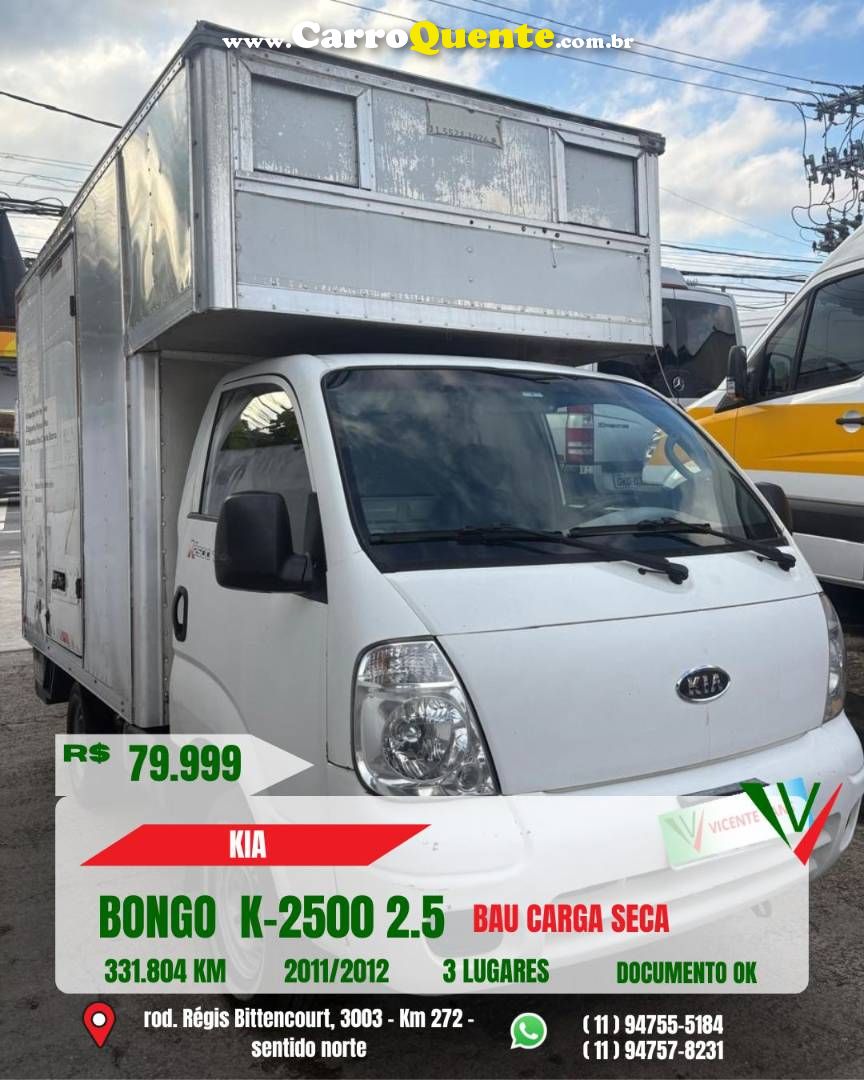 KIA BONGO 2.5 K-2500 4X2 CS TURBO 2012 - Loja