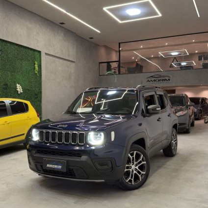 JEEP   RENEGADE LONG. T270 1.3 TB 4X2 FLEX AUT.   AZUL 2024 1.3 FLEX