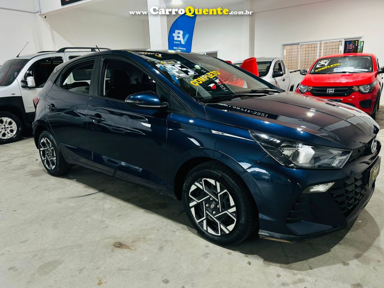 HYUNDAI   HB20 COMF.C.PLUSC.STYLE 1.0 FLEX 12V   AZUL 2025 1.0 FLEX - Loja