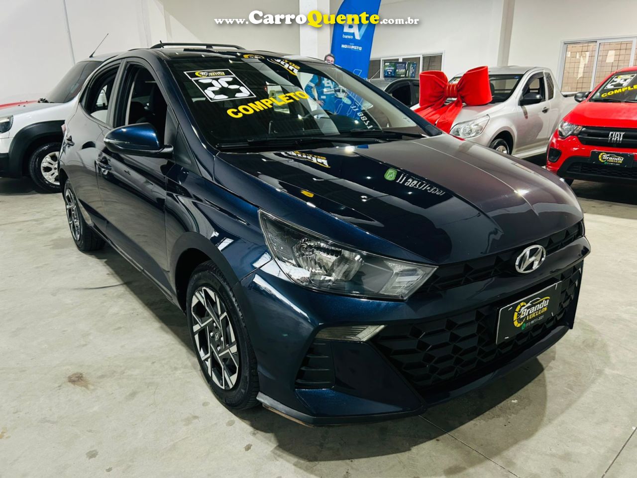 HYUNDAI   HB20 COMF.C.PLUSC.STYLE 1.0 FLEX 12V   AZUL 2025 1.0 FLEX - Loja