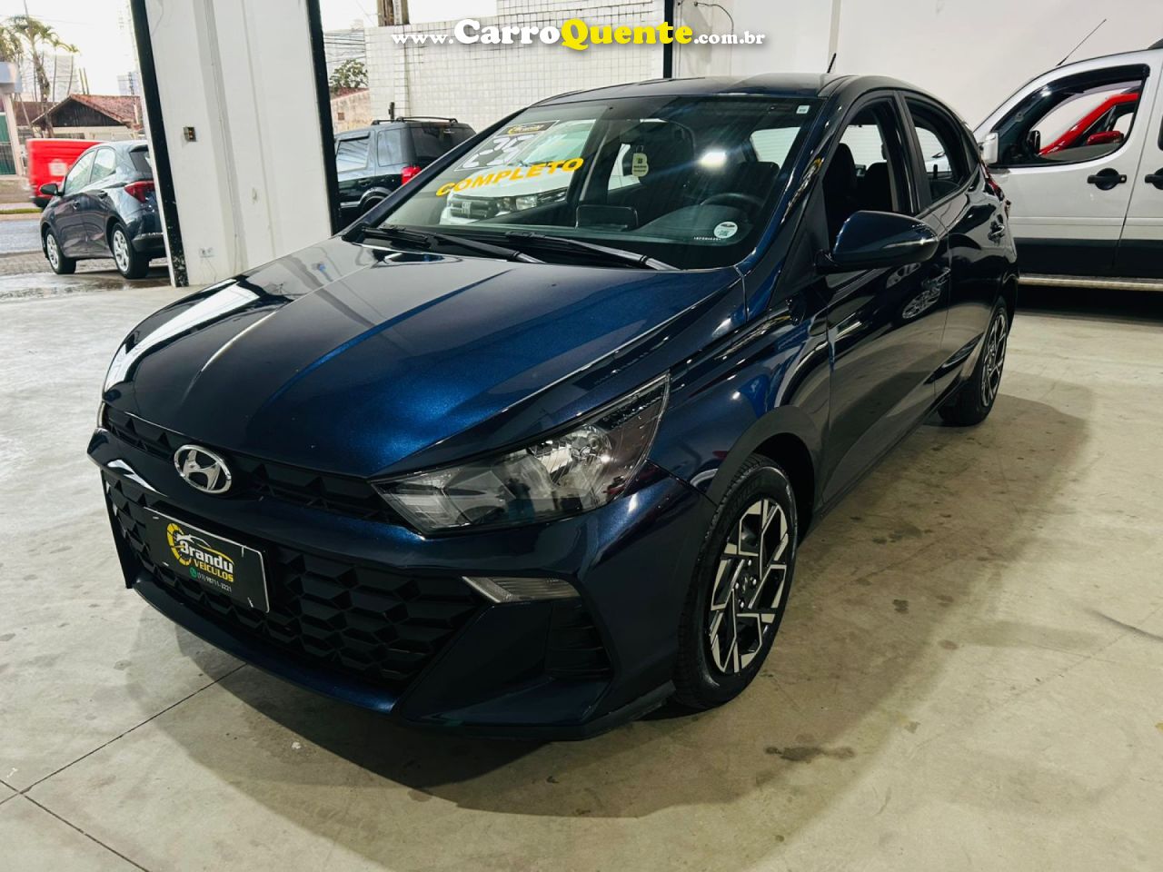 HYUNDAI   HB20 COMF.C.PLUSC.STYLE 1.0 FLEX 12V   AZUL 2025 1.0 FLEX - Loja