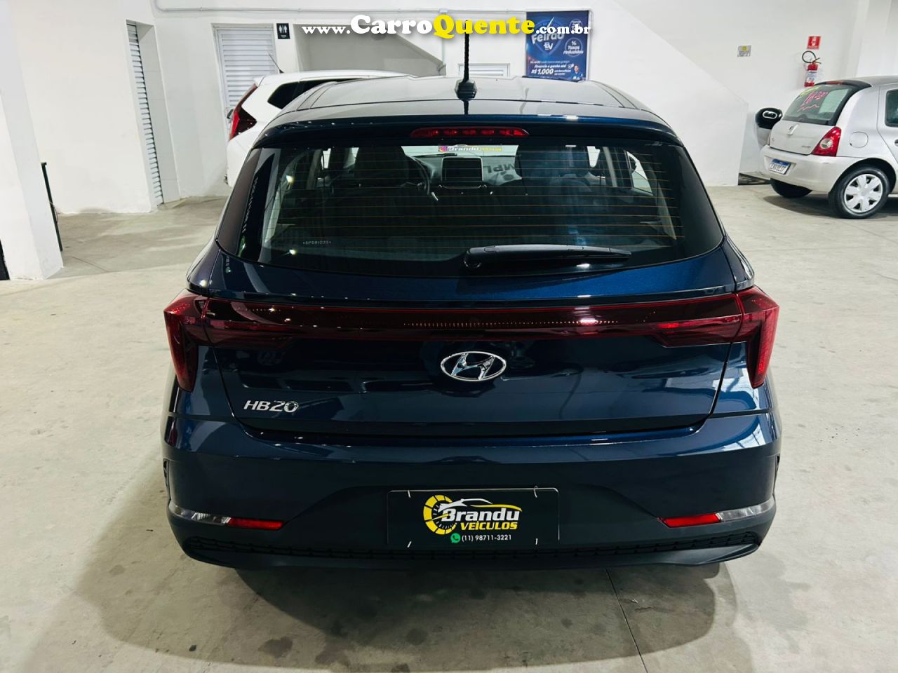 HYUNDAI   HB20 COMF.C.PLUSC.STYLE 1.0 FLEX 12V   AZUL 2025 1.0 FLEX - Loja