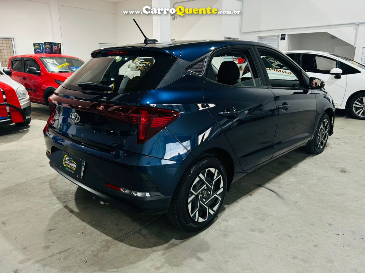 HYUNDAI   HB20 COMF.C.PLUSC.STYLE 1.0 FLEX 12V   AZUL 2025 1.0 FLEX - Loja