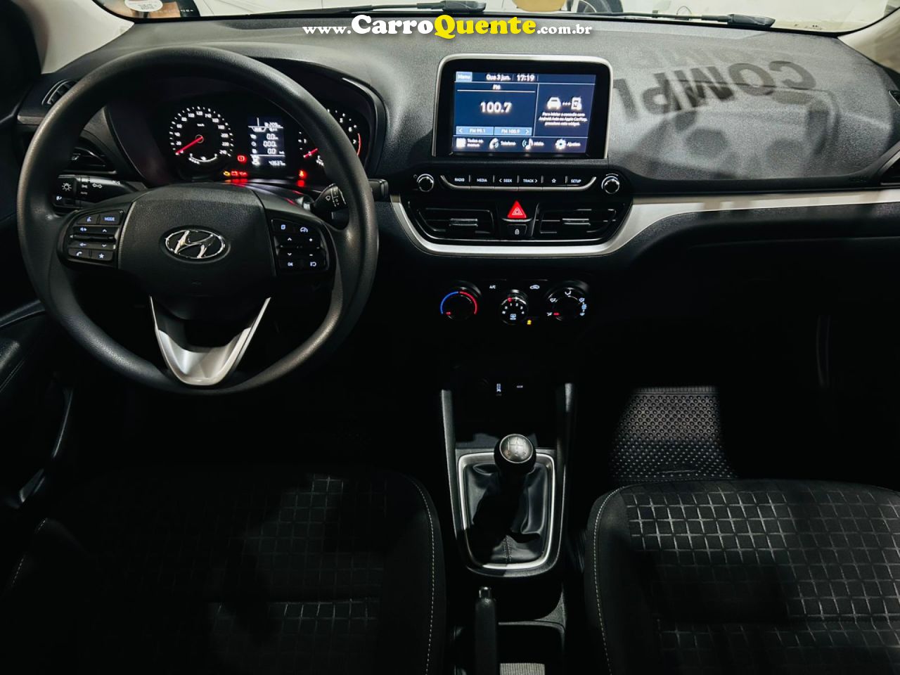 HYUNDAI   HB20 COMF.C.PLUSC.STYLE 1.0 FLEX 12V   AZUL 2025 1.0 FLEX - Loja