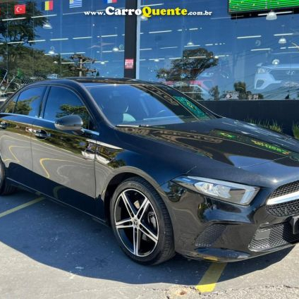 MERCEDES-BENZ   A 200 1.3 TB STYLE AUT.   PRETO 2020 1.3 GASOLINA