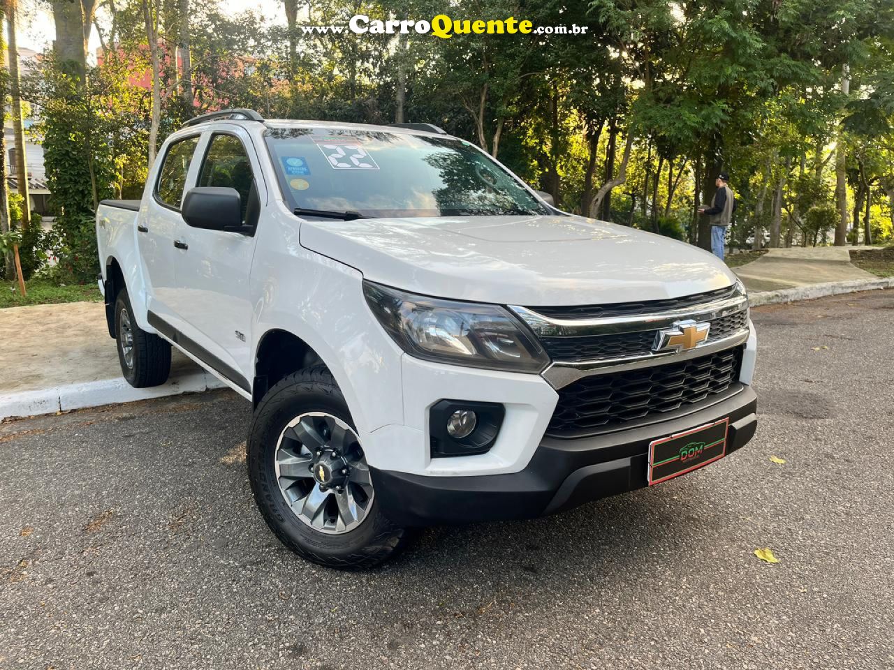 CHEVROLET   S10 PICK-UP LS 2.8 TDI 4X4 CD DIES. MEC.   BRANCO 2022 2.8 DIESEL - Loja