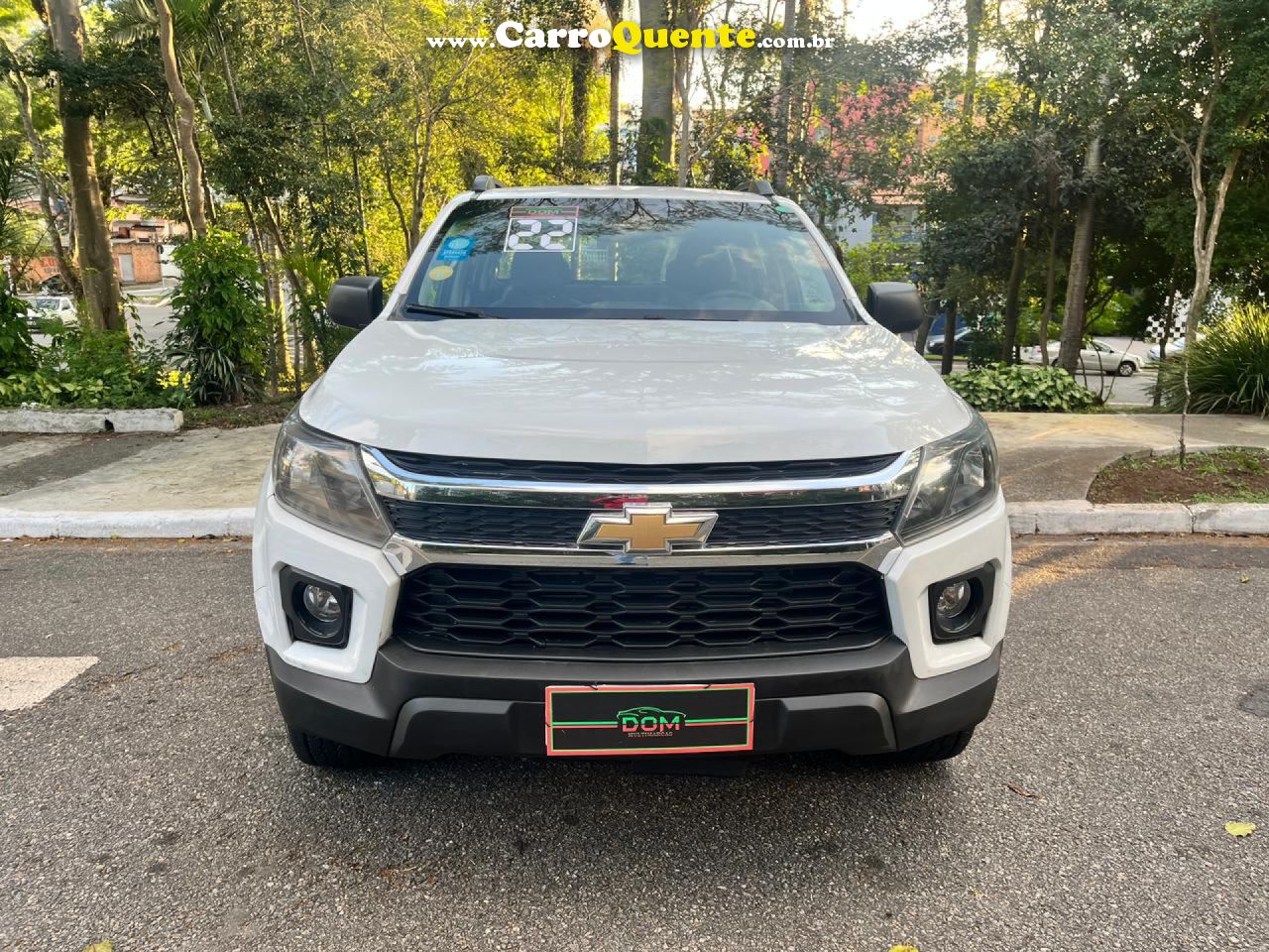 CHEVROLET   S10 PICK-UP LS 2.8 TDI 4X4 CD DIES. MEC.   BRANCO 2022 2.8 DIESEL - Loja
