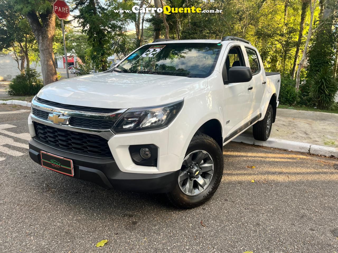 CHEVROLET   S10 PICK-UP LS 2.8 TDI 4X4 CD DIES. MEC.   BRANCO 2022 2.8 DIESEL - Loja