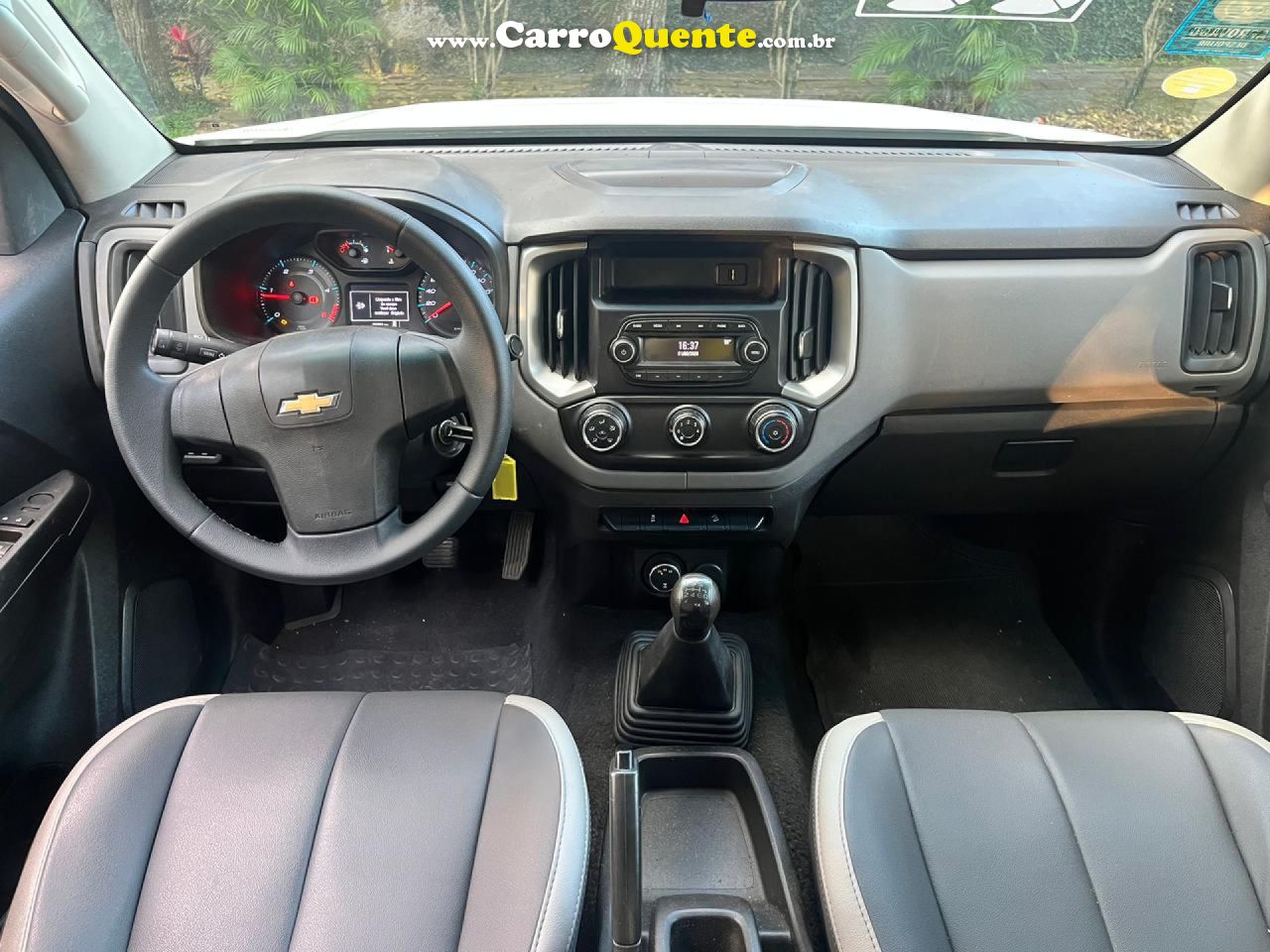 CHEVROLET   S10 PICK-UP LS 2.8 TDI 4X4 CD DIES. MEC.   BRANCO 2022 2.8 DIESEL - Loja
