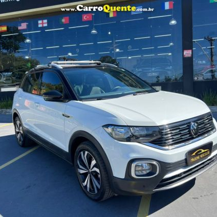 VOLKSWAGEN   T-CROSS HIG. 250 TSI 1.4 FLEX 16V 5P AUT   BRANCO 2023 1.4 FLEX