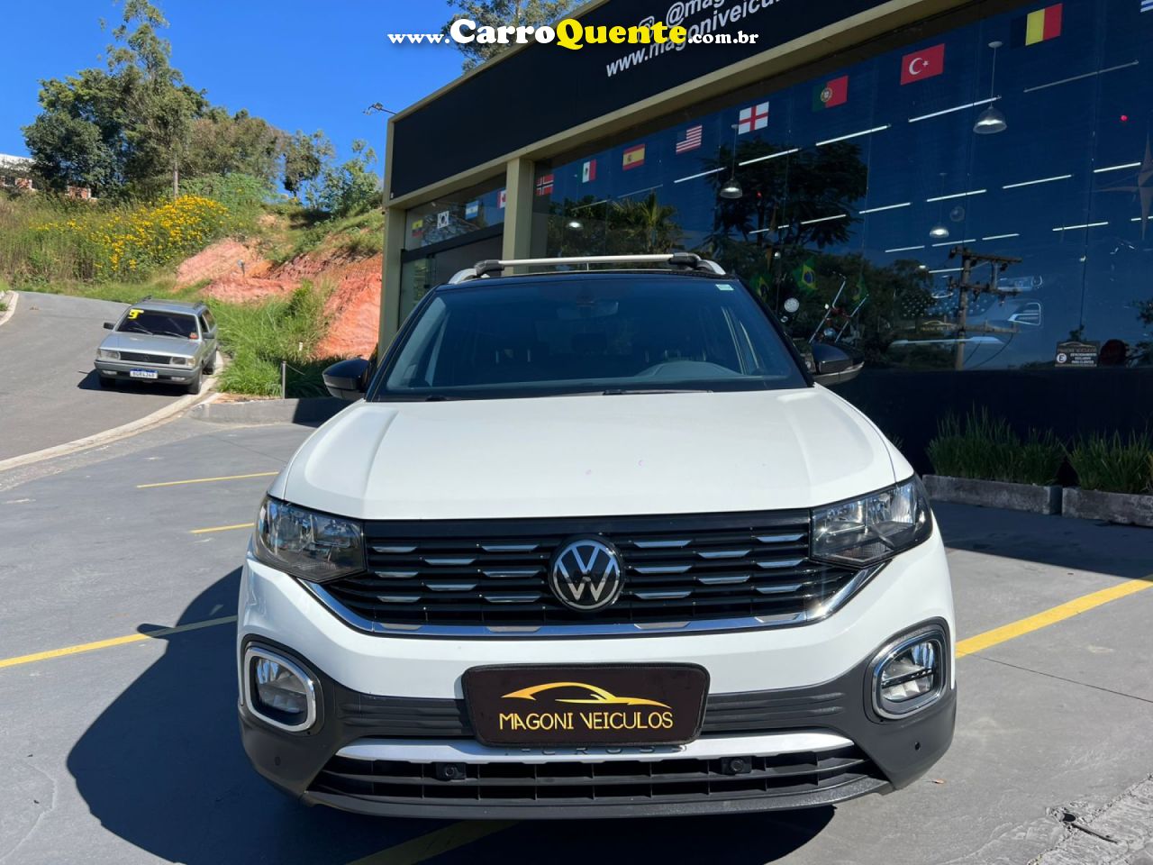 VOLKSWAGEN   T-CROSS HIG. 250 TSI 1.4 FLEX 16V 5P AUT   BRANCO 2023 1.4 FLEX - Loja