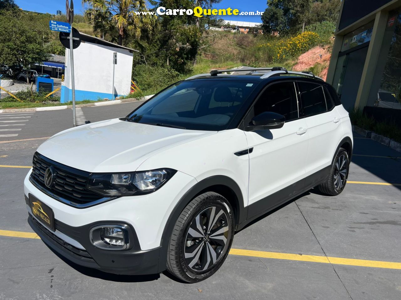 VOLKSWAGEN   T-CROSS HIG. 250 TSI 1.4 FLEX 16V 5P AUT   BRANCO 2023 1.4 FLEX - Loja