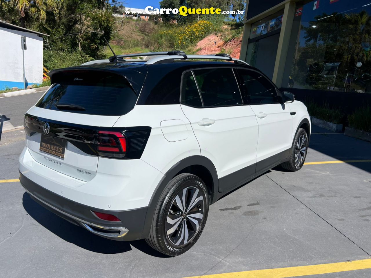 VOLKSWAGEN   T-CROSS HIG. 250 TSI 1.4 FLEX 16V 5P AUT   BRANCO 2023 1.4 FLEX - Loja