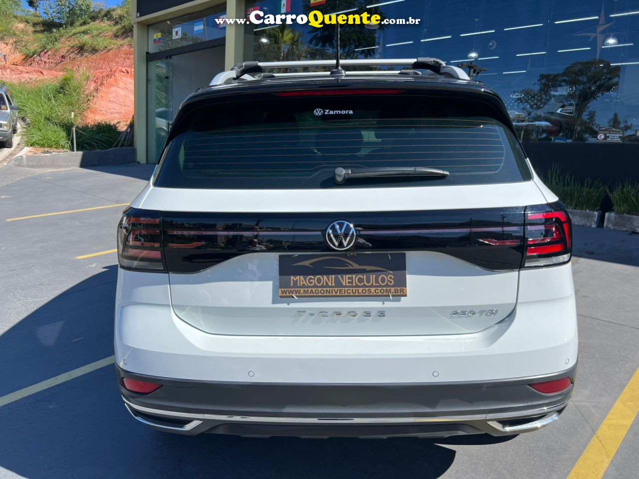VOLKSWAGEN   T-CROSS HIG. 250 TSI 1.4 FLEX 16V 5P AUT   BRANCO 2023 1.4 FLEX - Loja