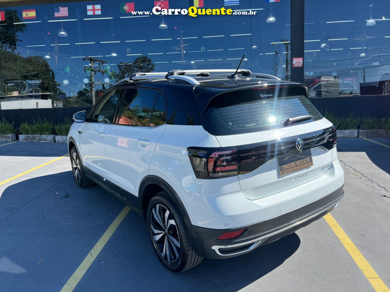 VOLKSWAGEN   T-CROSS HIG. 250 TSI 1.4 FLEX 16V 5P AUT   BRANCO 2023 1.4 FLEX - Loja