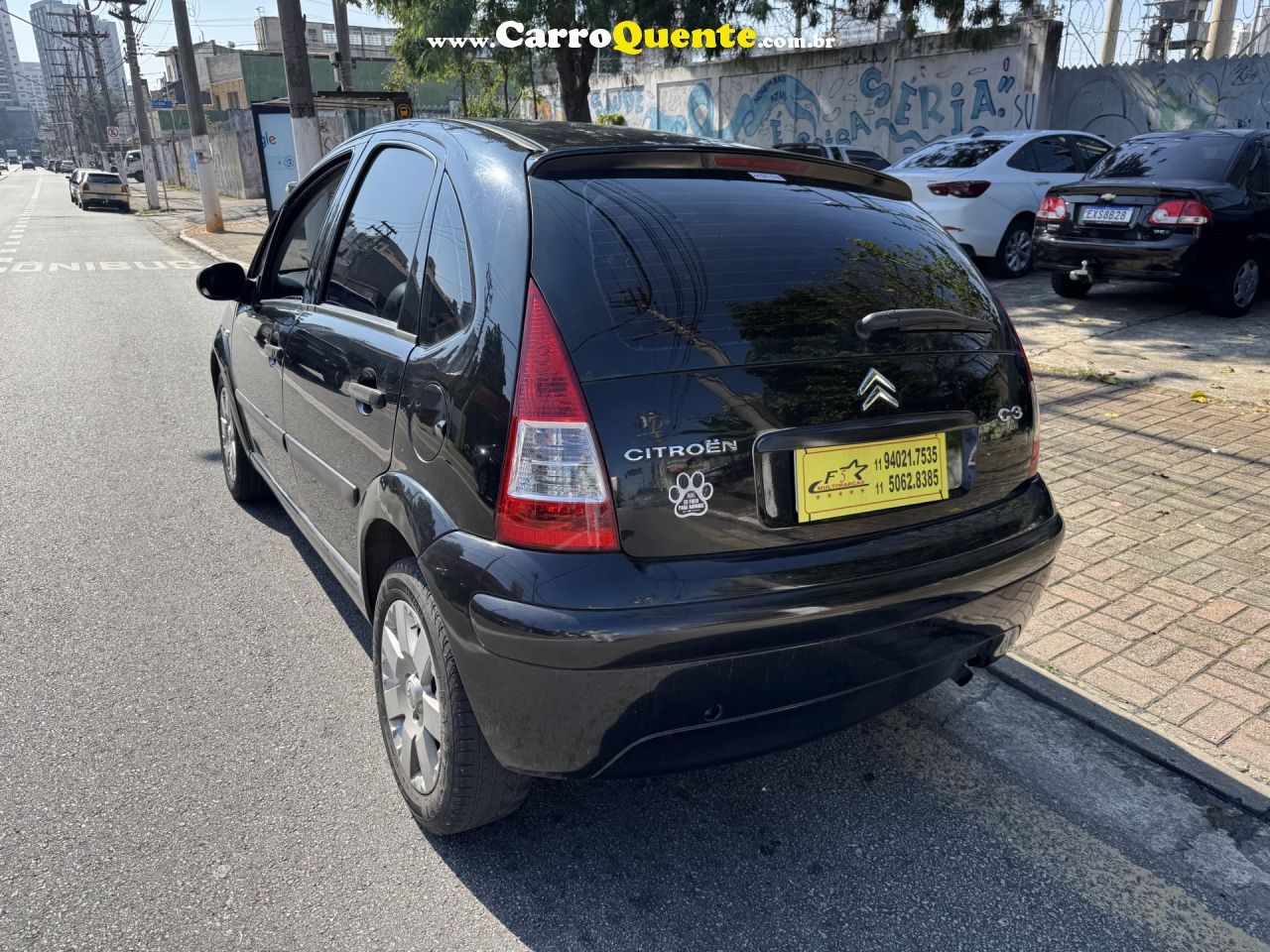 CITROËN   C3 GLX 1.4 GLX SONORA 1.4 FLEX 8V 5P   PRETO 2012 1.4 FLEX - Loja