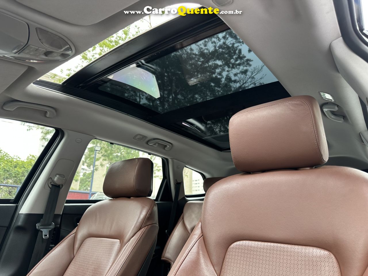 HYUNDAI   GRAND SANTA FÉ  3.3 V6 4X4 TIPTRONIC   PRETO 2015 3.3 GASOLINA - Loja