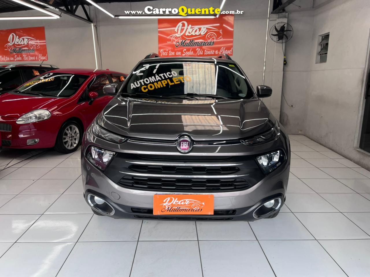 FIAT   TORO FREEDOM AT6   CINZA 2021 1.8 FLEX - Loja