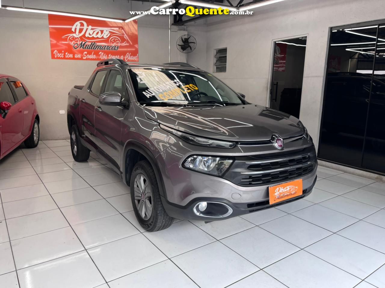 FIAT   TORO FREEDOM AT6   CINZA 2021 1.8 FLEX - Loja