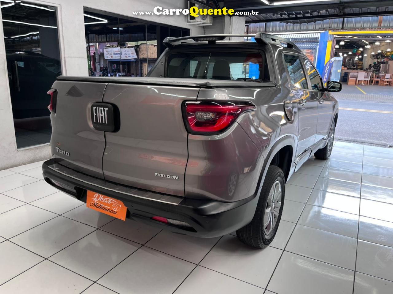 FIAT   TORO FREEDOM AT6   CINZA 2021 1.8 FLEX - Loja