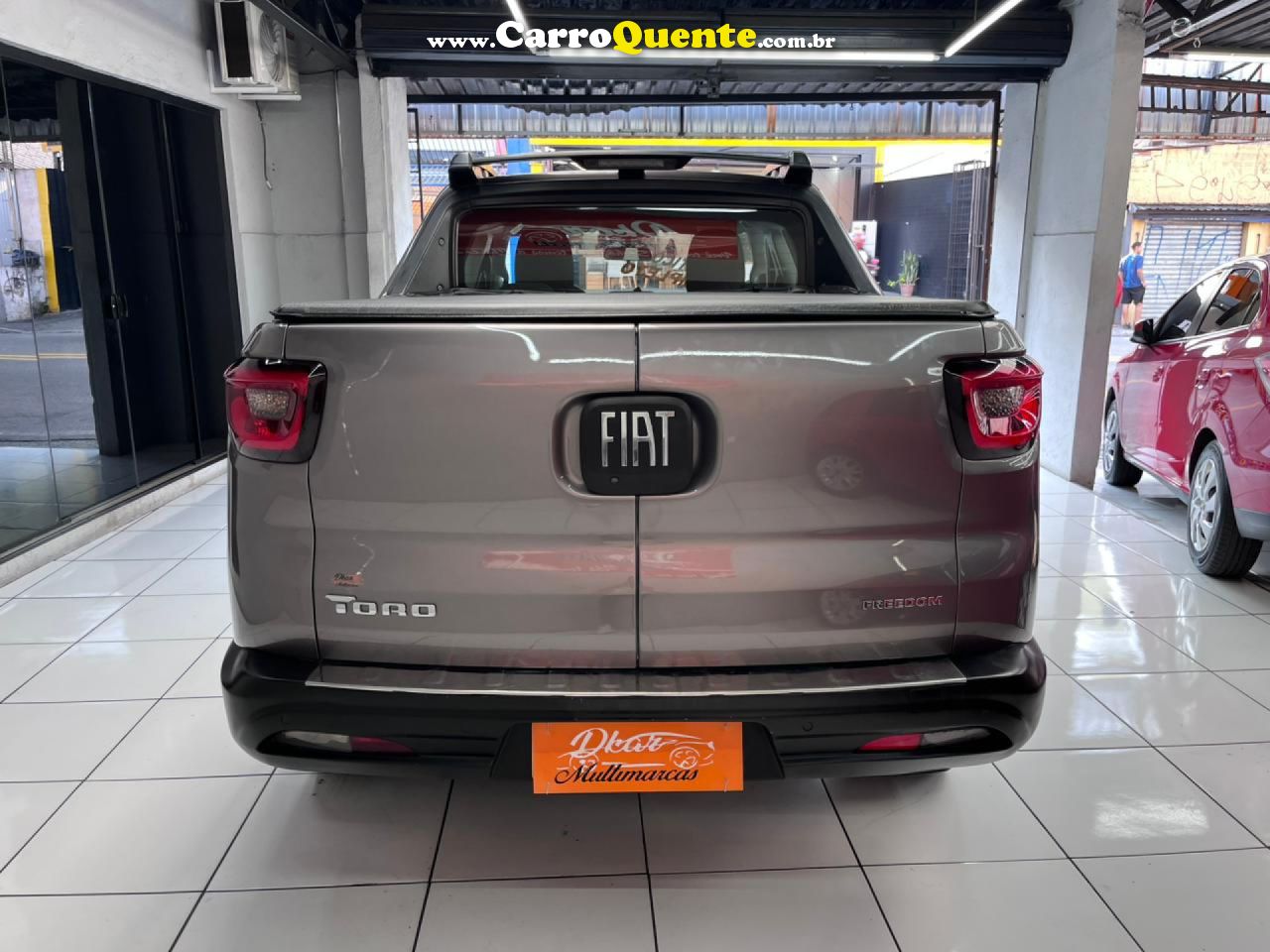 FIAT   TORO FREEDOM AT6   CINZA 2021 1.8 FLEX - Loja
