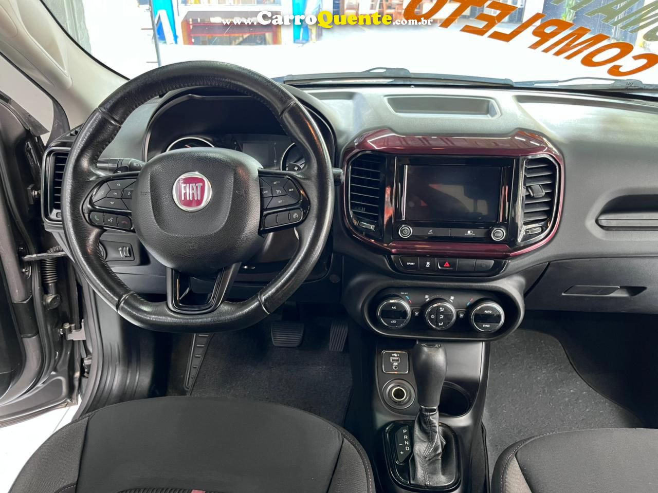 FIAT   TORO FREEDOM AT6   CINZA 2021 1.8 FLEX - Loja