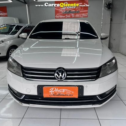 VOLKSWAGEN   PASSAT 2.0 T   BRANCO 2012 2.0 GASOLINA