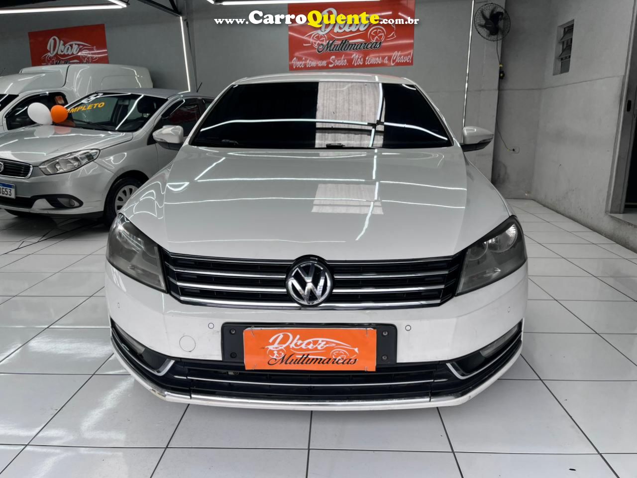 VOLKSWAGEN   PASSAT 2.0 T   BRANCO 2012 2.0 GASOLINA - Loja