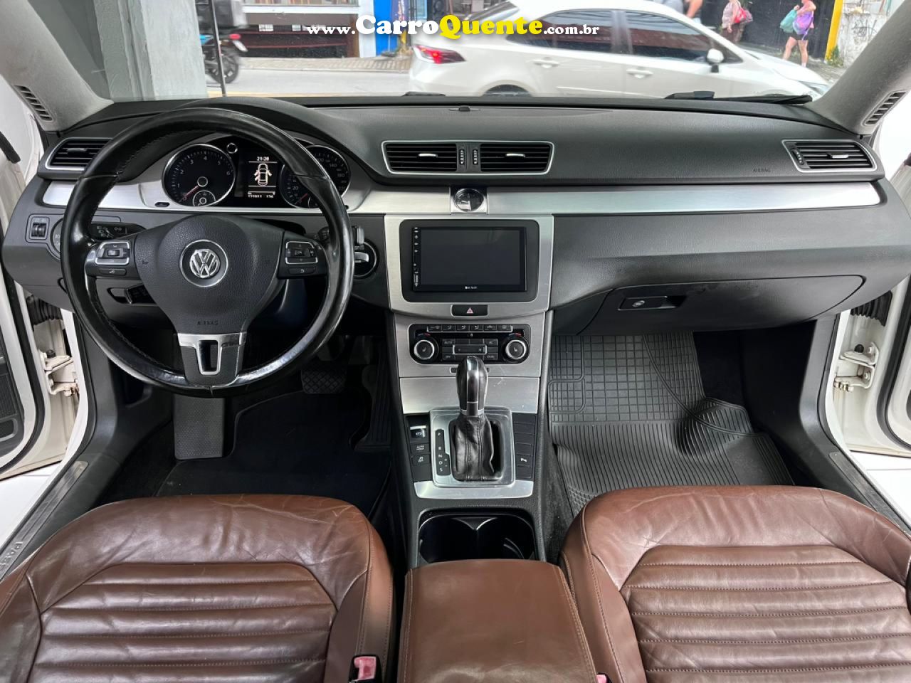 VOLKSWAGEN   PASSAT 2.0 T   BRANCO 2012 2.0 GASOLINA - Loja